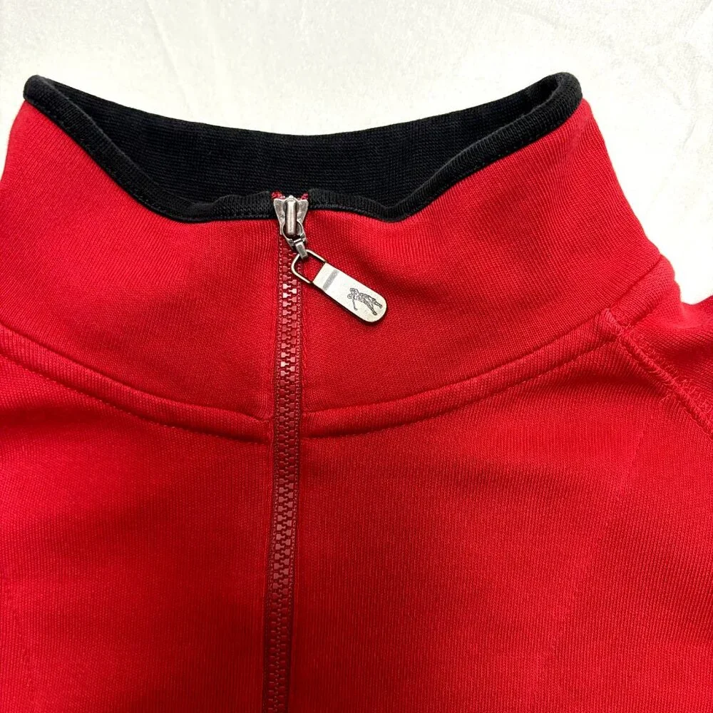 Bobby Jones 100% Peruvian Cotton Men's Sweatshirt Size M Quarter Zip Jacket Peru - Picture 5 of 6